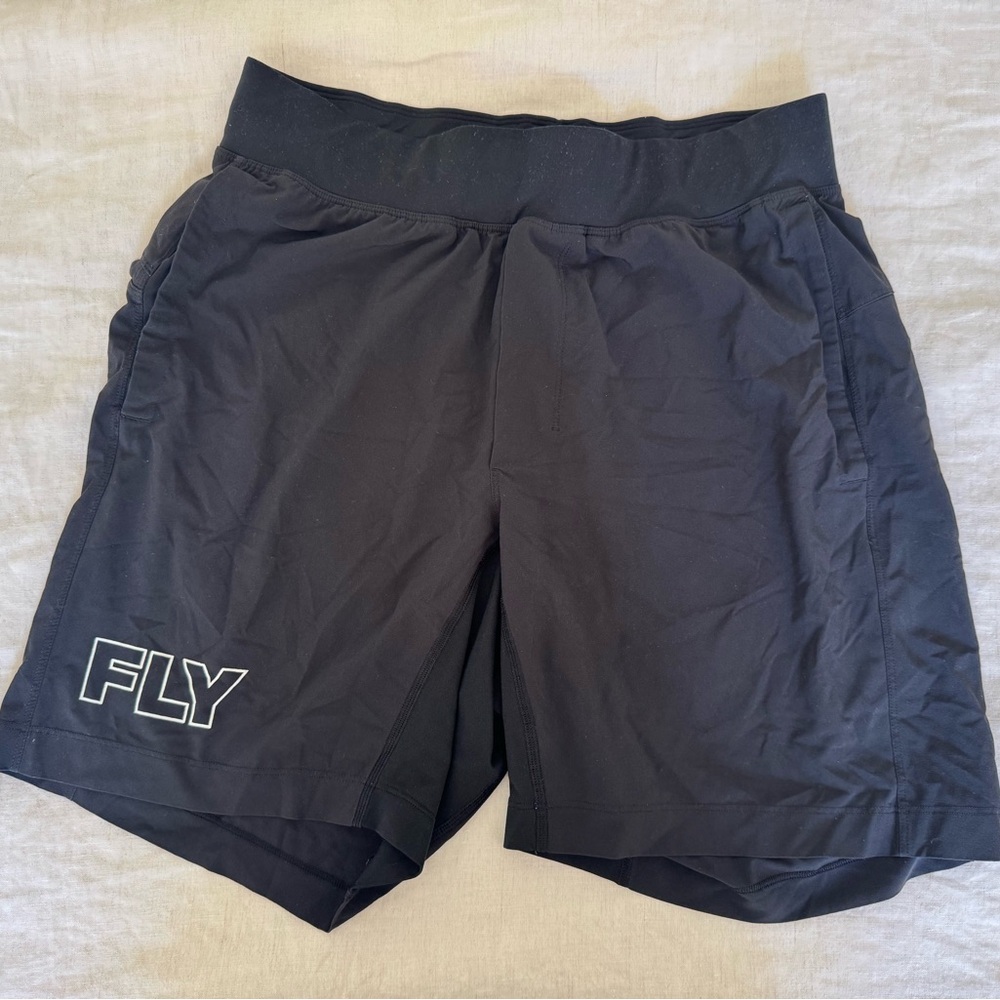lululemon athletica x SoulCycle collab Black T.H.E. ShortAthletic Shorts